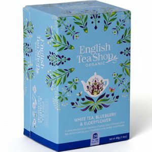 english tea shop fehér tea áfonyával és bodzával – white tea blueberry elderflower