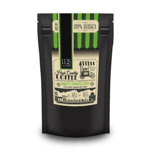 Marcipán Cappuccino ízű 100 százalék Arabica szemes kávé 90 g